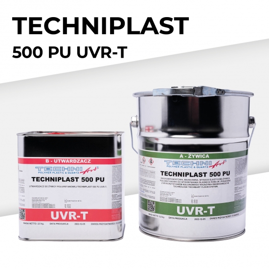 TECHNIPLAST 500 PU – UVR T - bezbarwna żywica poliuretanowa