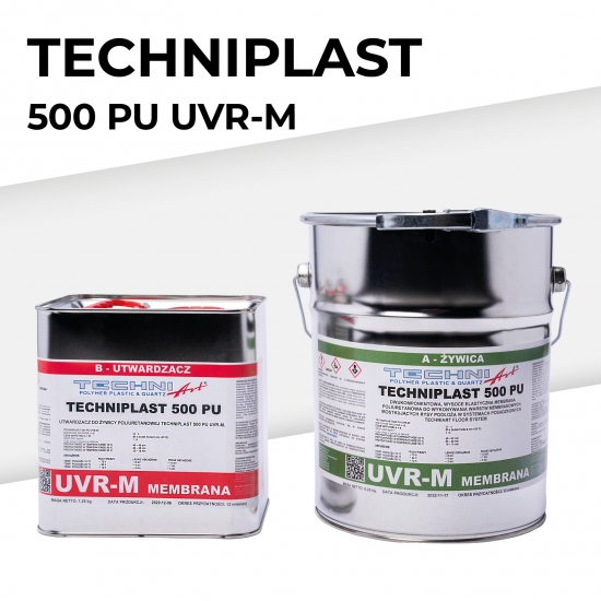 TECHNIPLAST 500 PU – UVR M – elastyczna membrana poliuretanowa