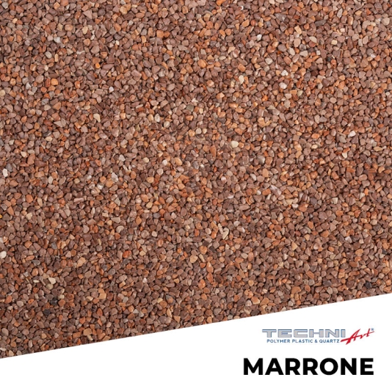 NATURALNE KRUSZYWO MARMUROWE - Marrone
