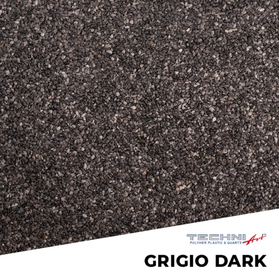 NATURALNE KRUSZYWO MARMUROWE - GRIGIO DARK