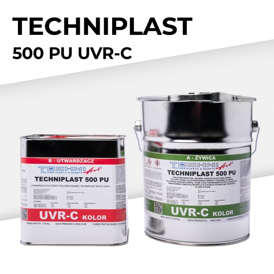 TECHNIPLAST 500 PU – UVR C - barwna żywica poliuretanowa