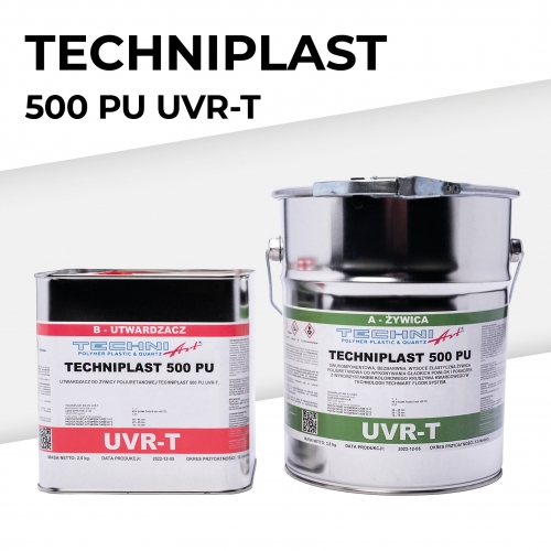TECHNIPLAST 500 PU – UVR T - bezbarwna żywica poliuretanowa