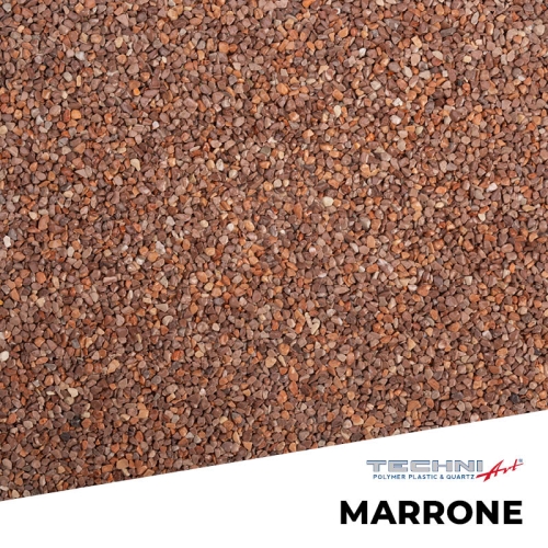 NATURALNE KRUSZYWO MARMUROWE - Marrone