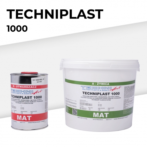 TECHNIPLAST 1000 bezbarwny lakier matowy